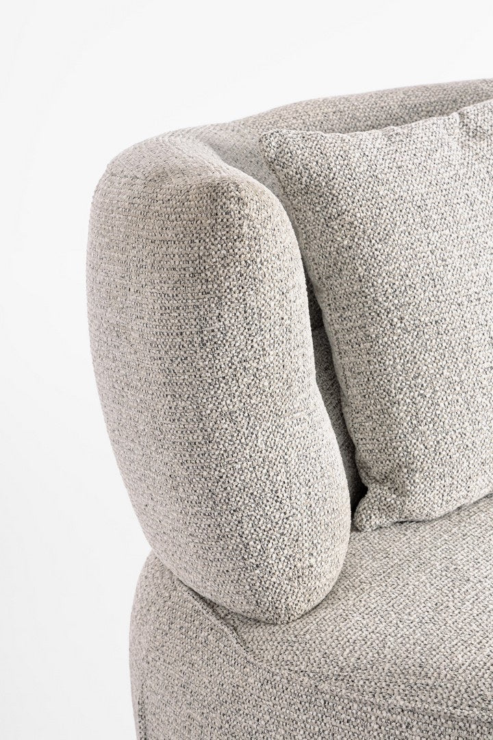 Fotoliu GASPARE DOTTED GREY