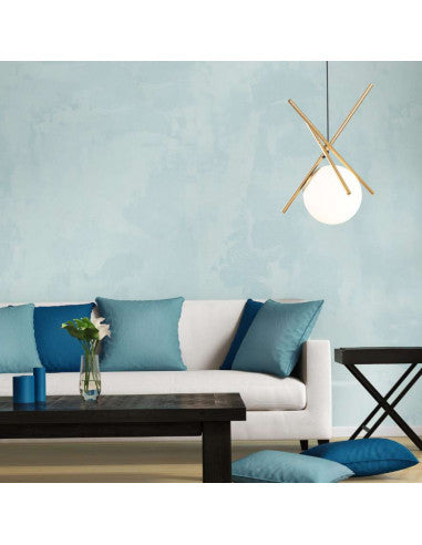 Lampă suspendată Geco Gold