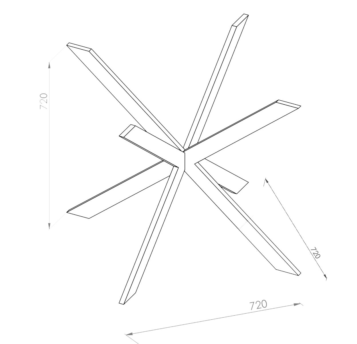 Picior  masa GEMINIX
