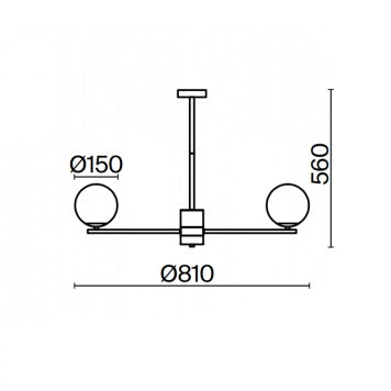Lampa suspendata GONZO