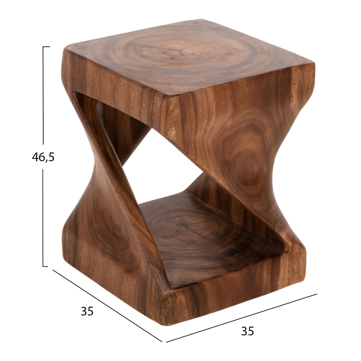 Taburet GRABO WOOD 35 CM