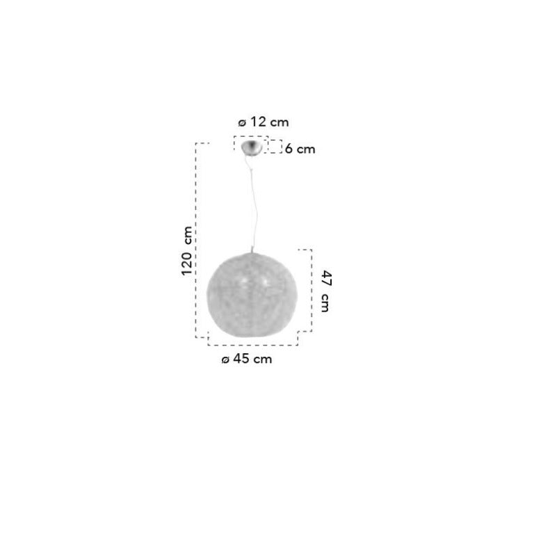Lampă suspendată ASTRA 3L Ø 45 cm