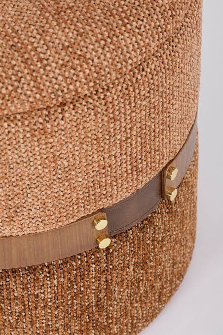 Set 2 taburete TALYA GINGER POUF