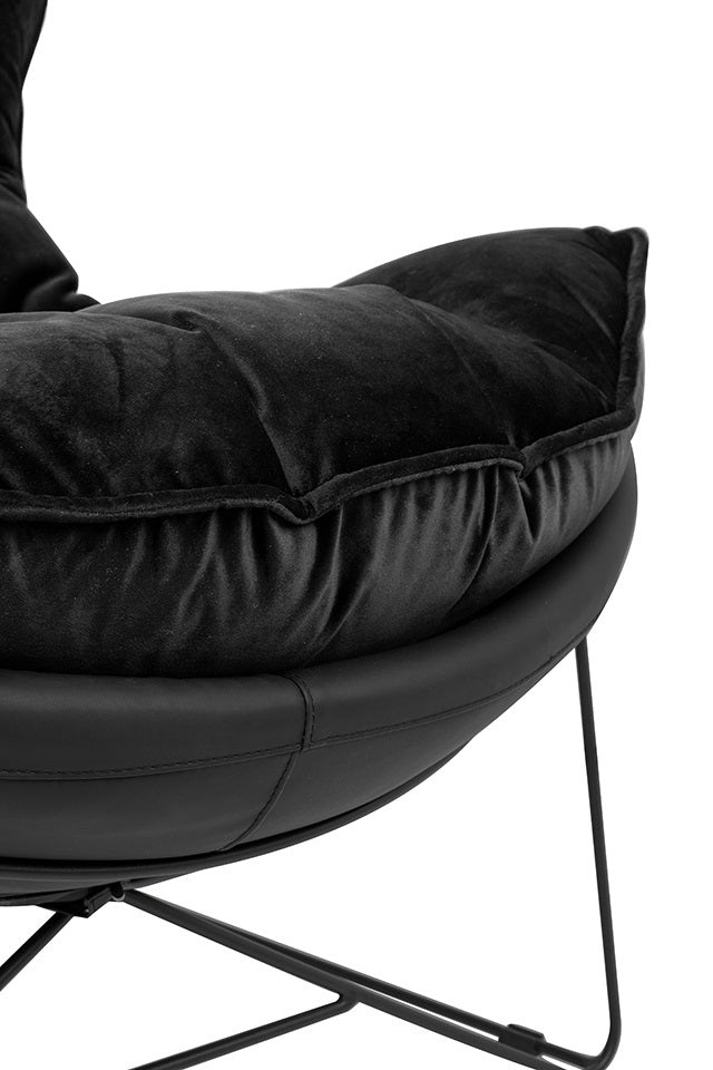 Fotoliu OTILIA BLACK