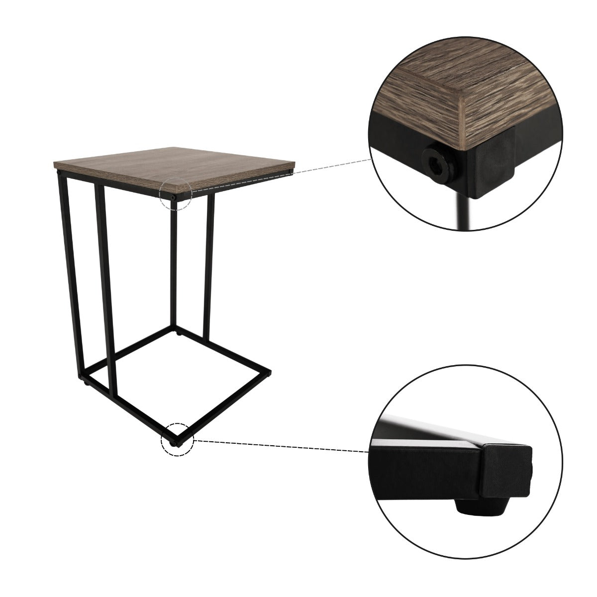 Masuta de cafea JAKIM WOOD 40 x 61 CM