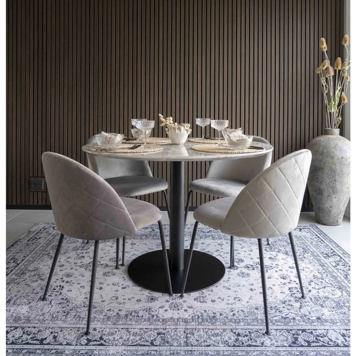 Masa JOHANA BLACK Ø110 CM