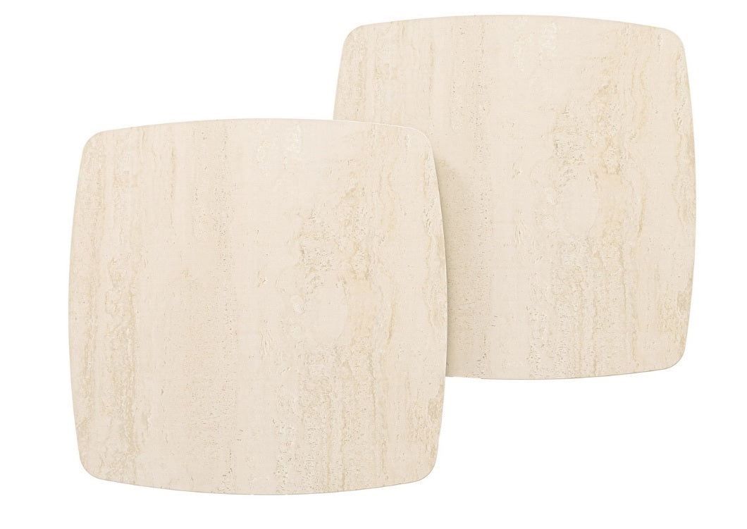 Masuta de cafea JOOSEF IVORY 70/90 x 122 x 35 CM