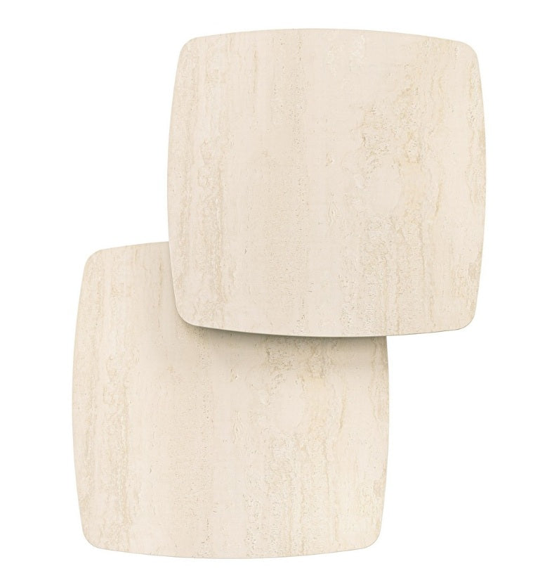 Masuta de cafea JOOSEF IVORY 70/90 x 122 x 35 CM