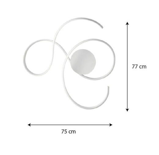 Plafoniera JURASA GR