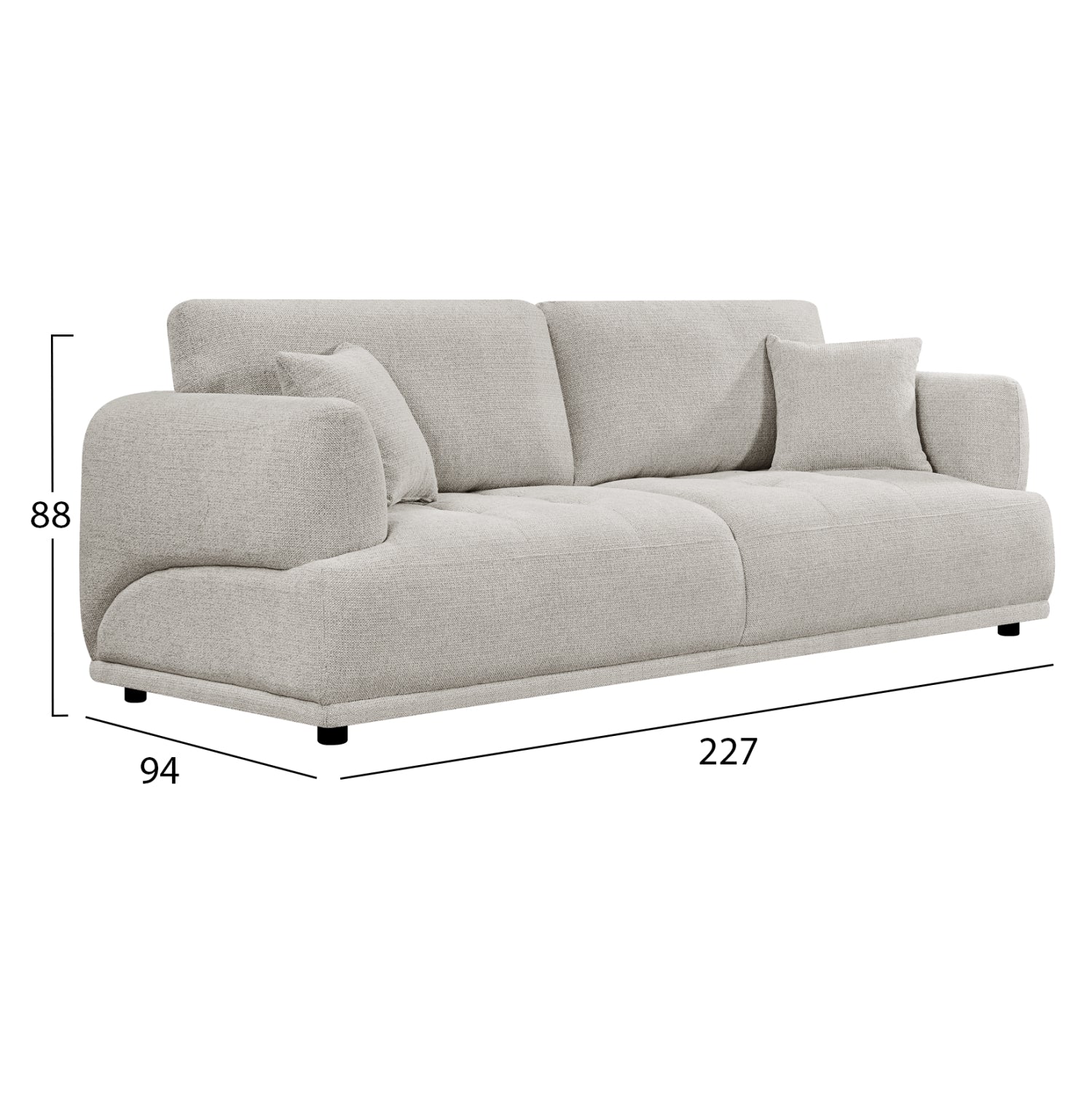 Canapea 3 locuri CONALCRI 227CM