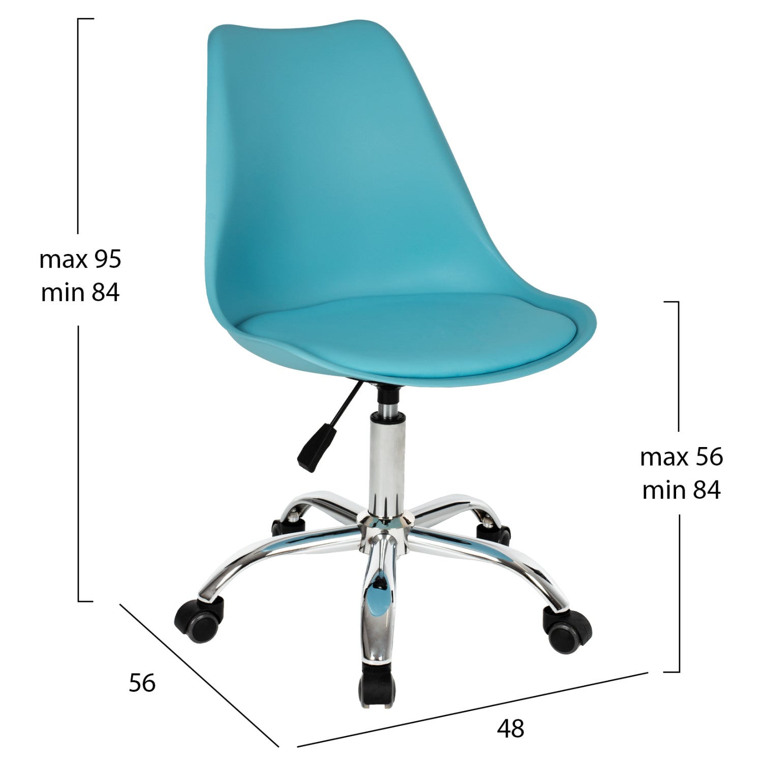 Scaun de birou SNEDY BLUE