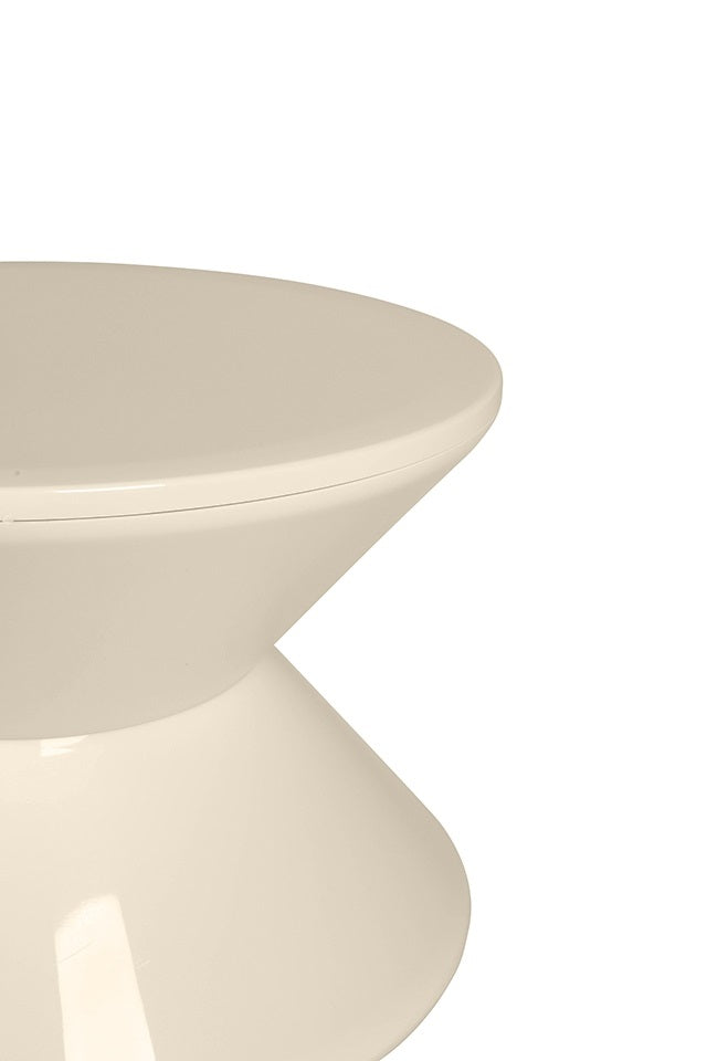 Masuta de cafea KENZA BEIGE Ø35 x 45 CM