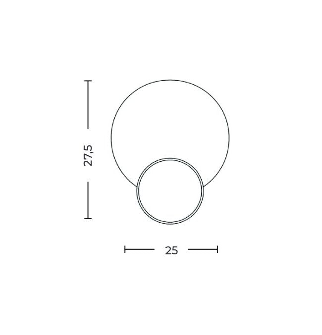 Aplica de perete ECLIPSE