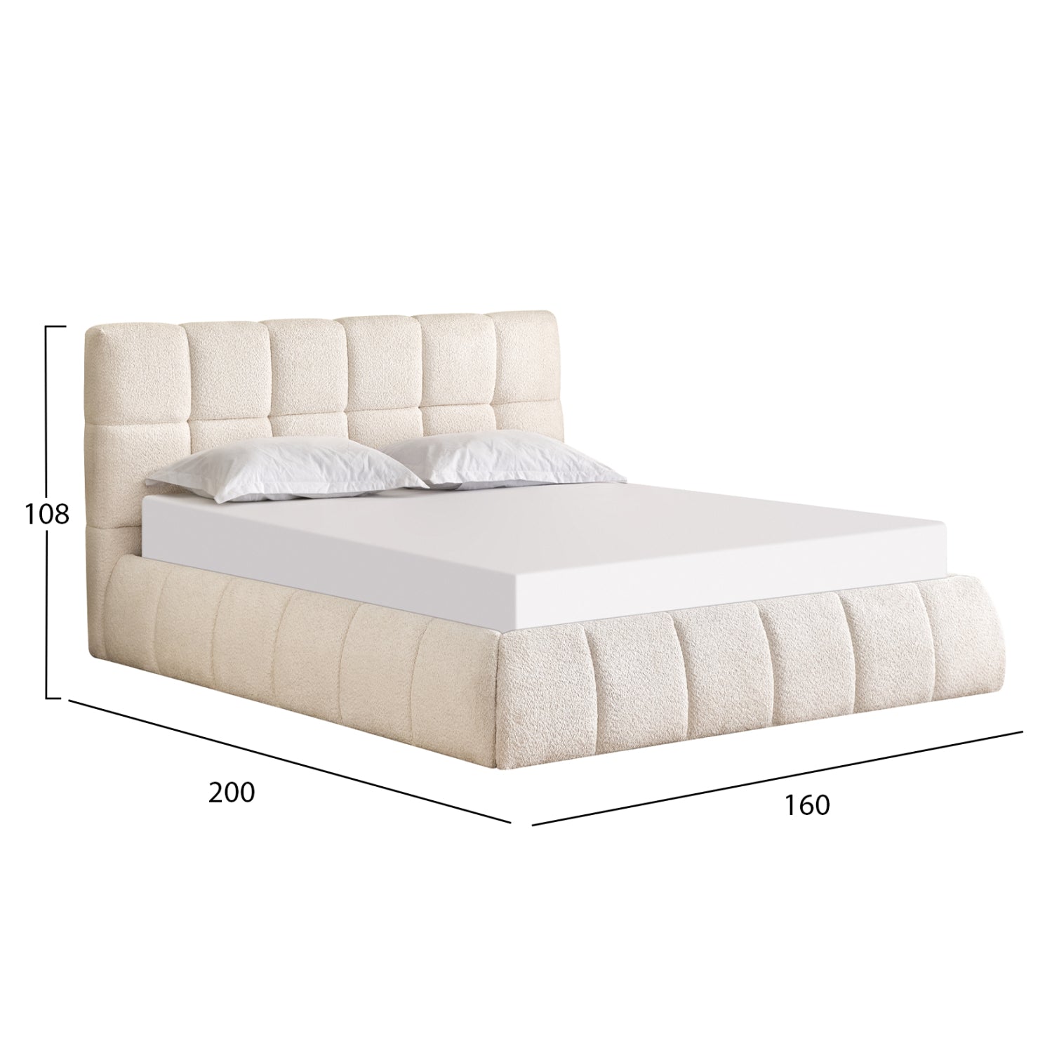 Pat EDDY BOUCLE 160 X 200 CM