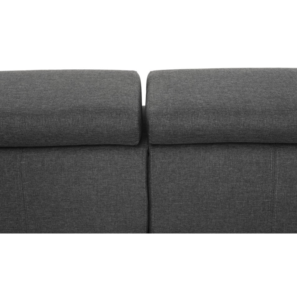 Coltar reversibil extensibil LANGORIA GREY 325 CM