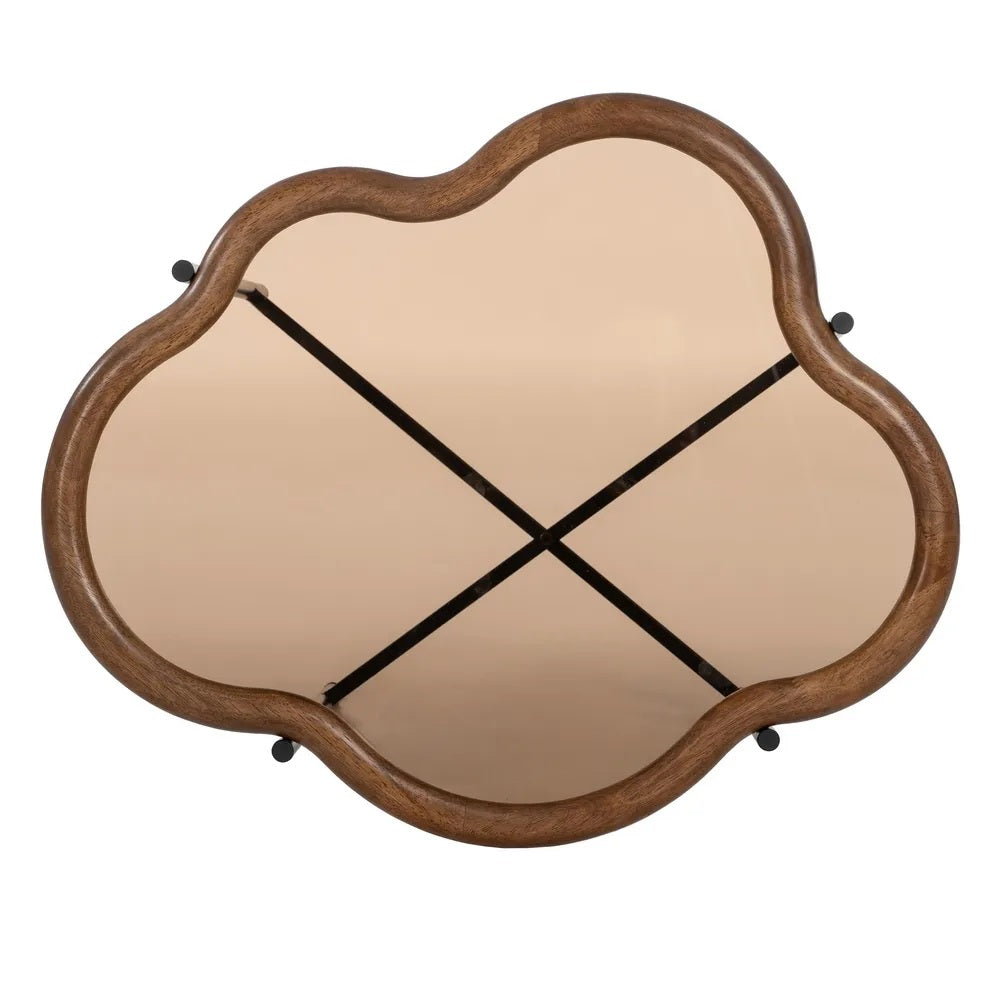 Set 2 masute de cafea LEWALI 89x50x40/66x51x45 CM