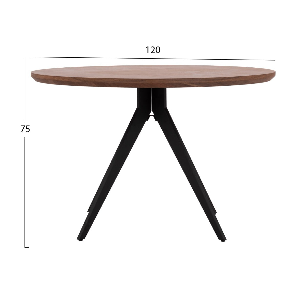 Masa LIRYN WOOD Ø120 CM