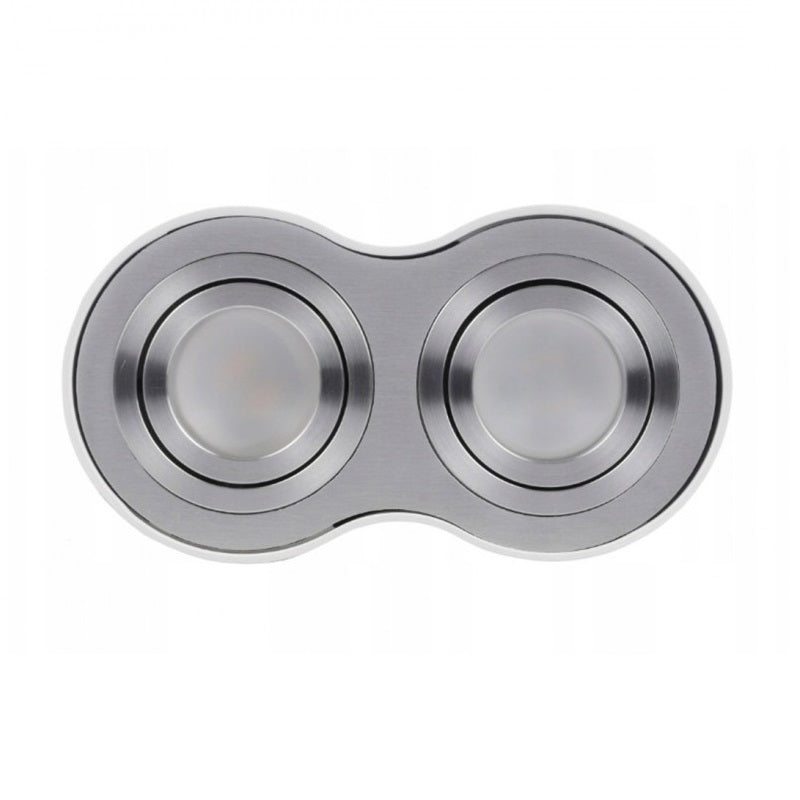 Spot aplicat LISBUK SILVER DOUBLE