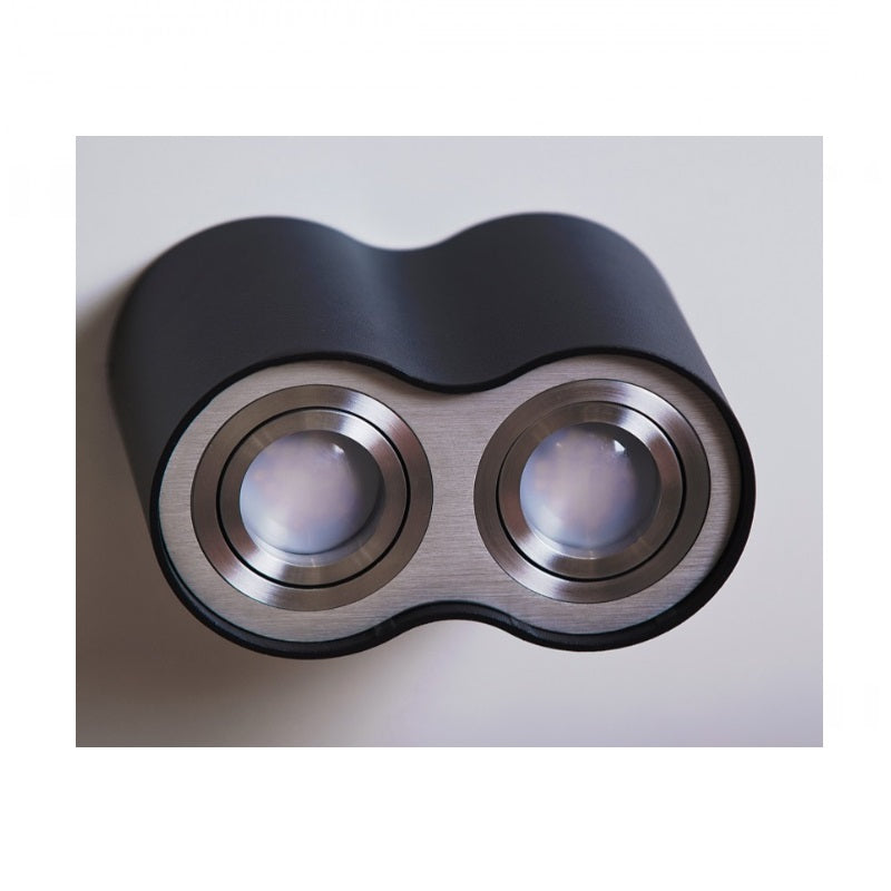 Spot aplicat LISBUK SILVER DOUBLE