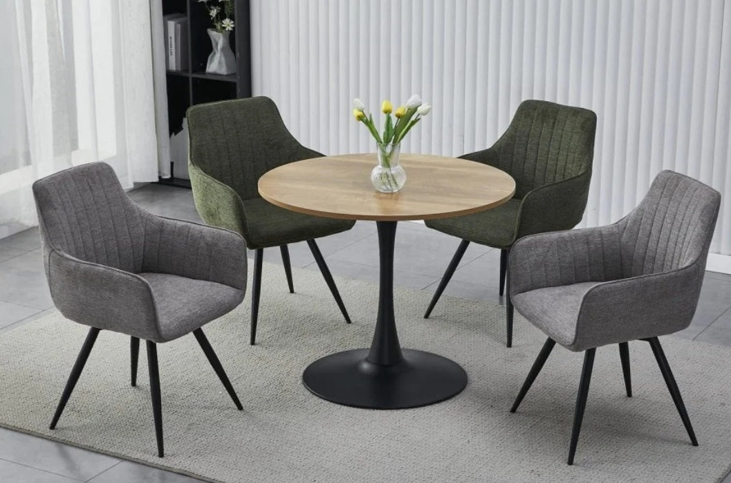 Masa MACROM WOOD Ø90 CM