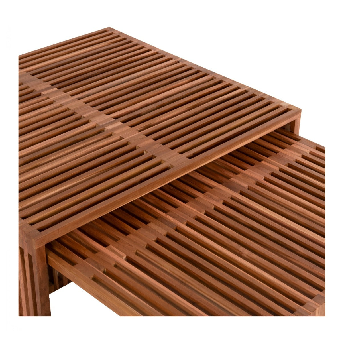 Set 2 masute de cafea MAEVA WOOD 86x79x46/80x40  CM