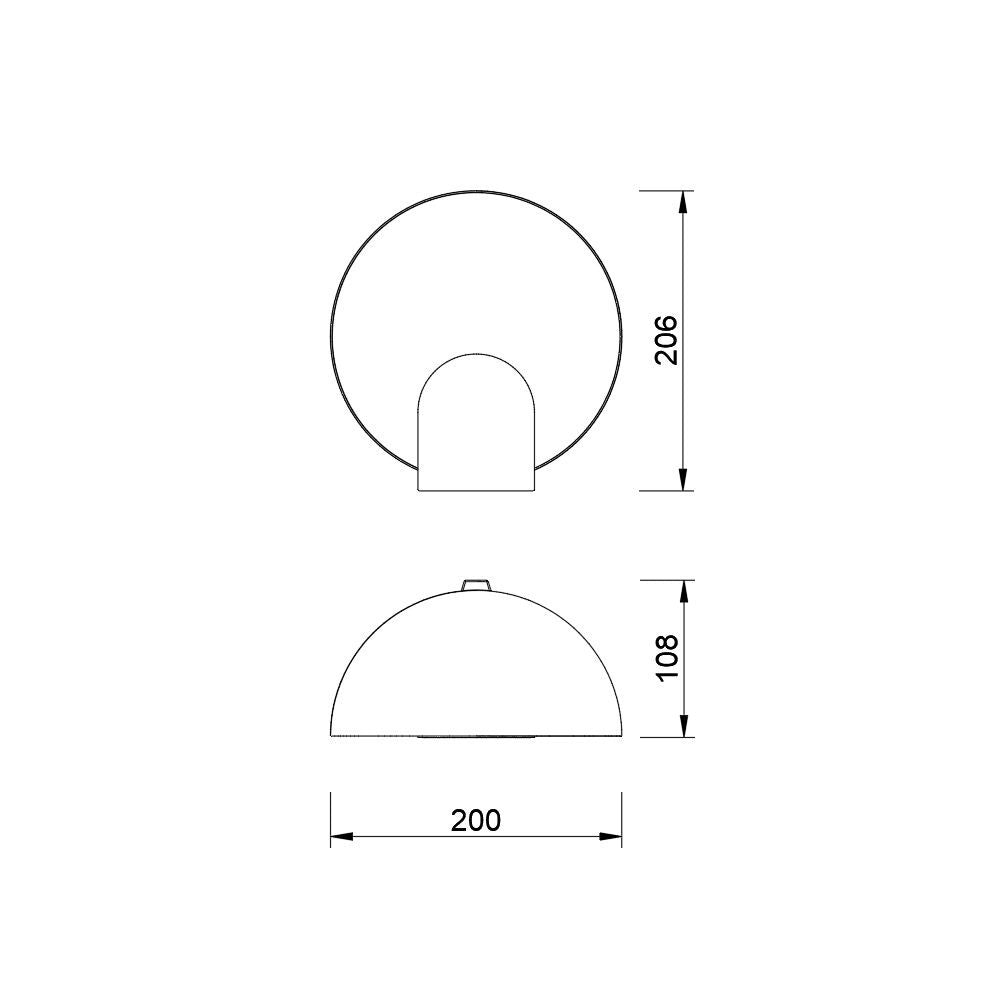 Veioza MARSTAL Ø20 CM