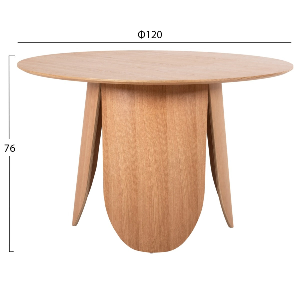 Masa MARVES OAK Ø120 CM