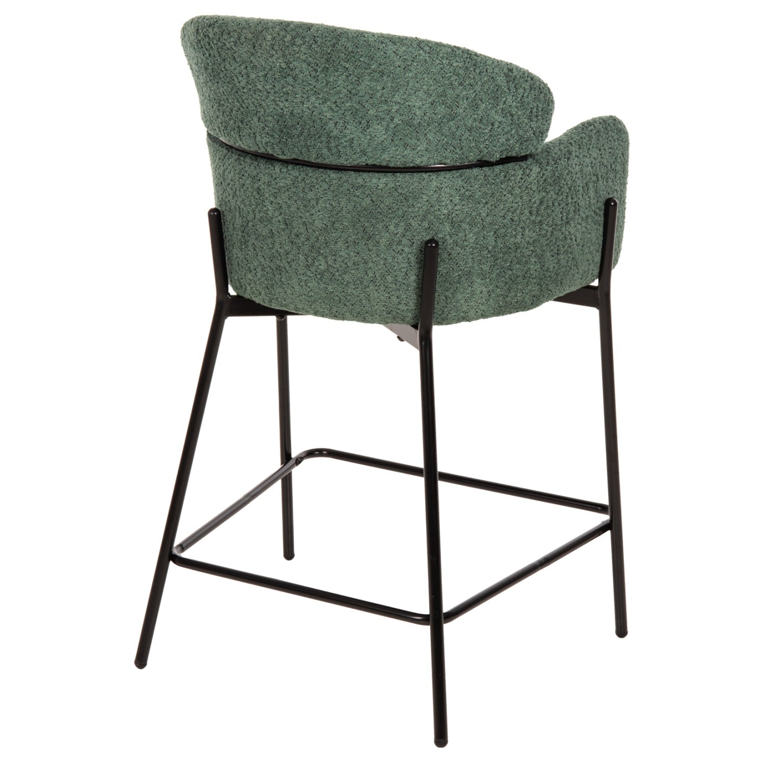 Scaun de bar MILEO BOUCLE H65 CM