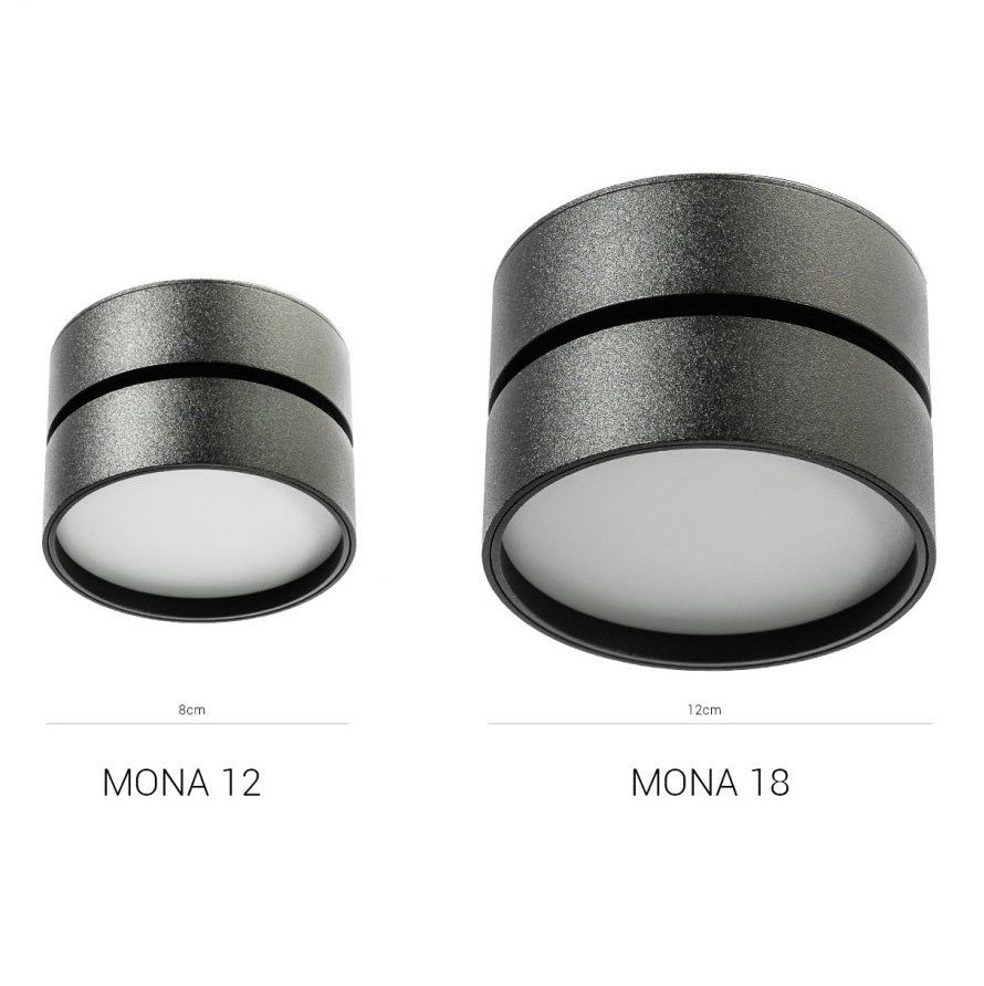 Spot aplicat MONY 12W 4000K