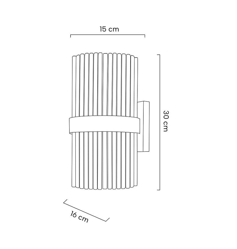 Aplica de perete GARDAN  GOLD