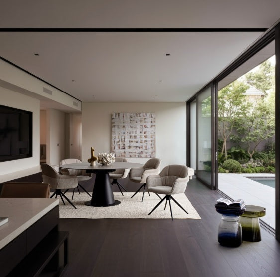 Masuta de cafea NASIR BLUE Ø35 x 45 CM