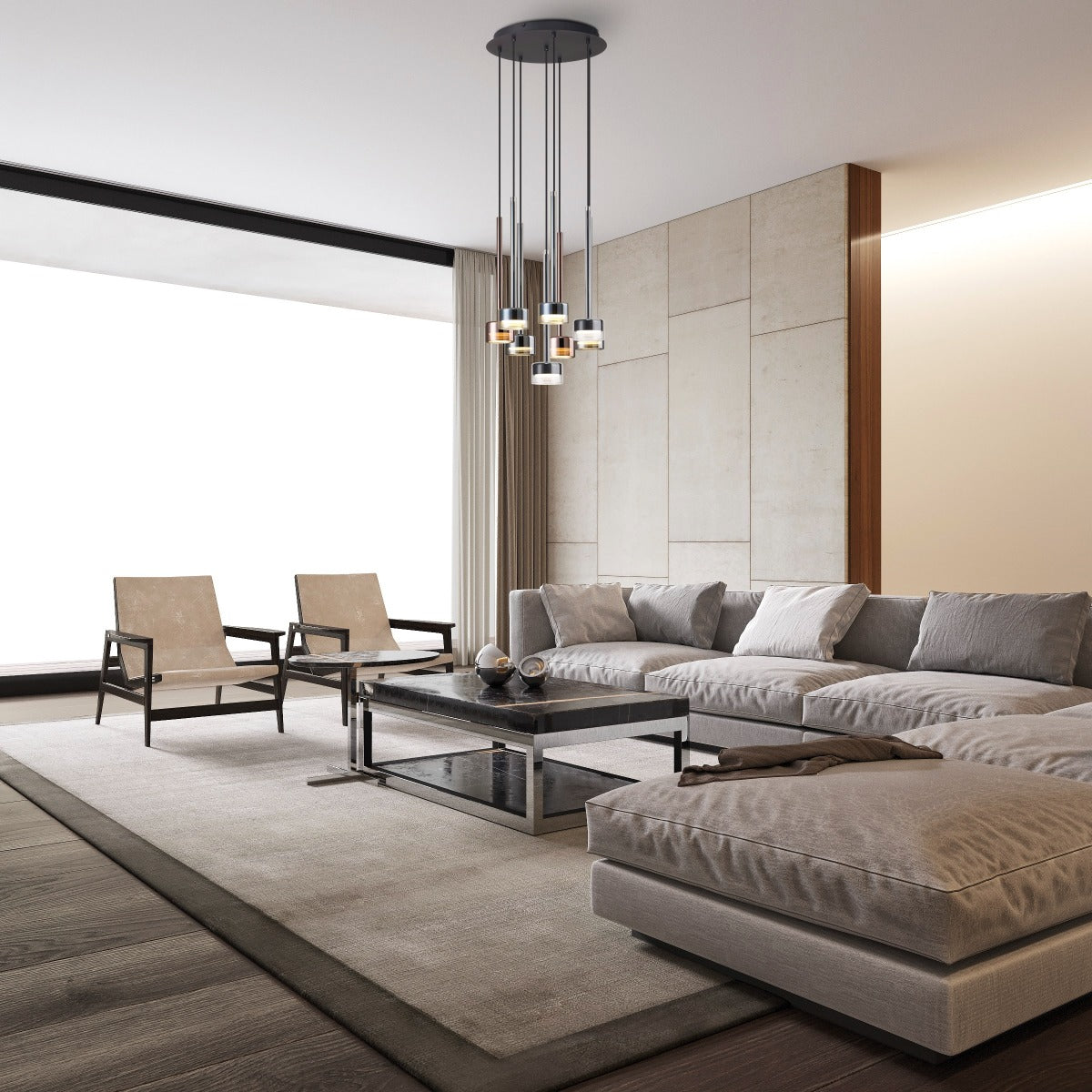 Lampa suspendata NASKOV ROUND