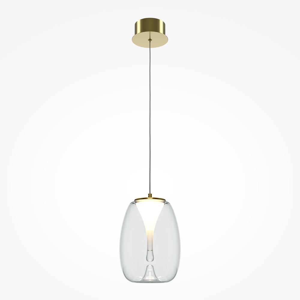 Lampa suspendata NAVERO GOLD - CLEAR