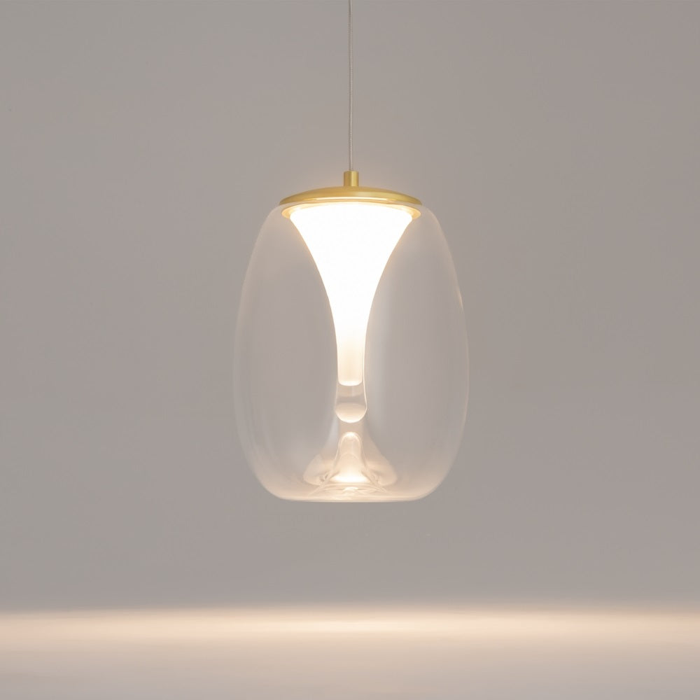 Lampa suspendata NAVERO GOLD - CLEAR