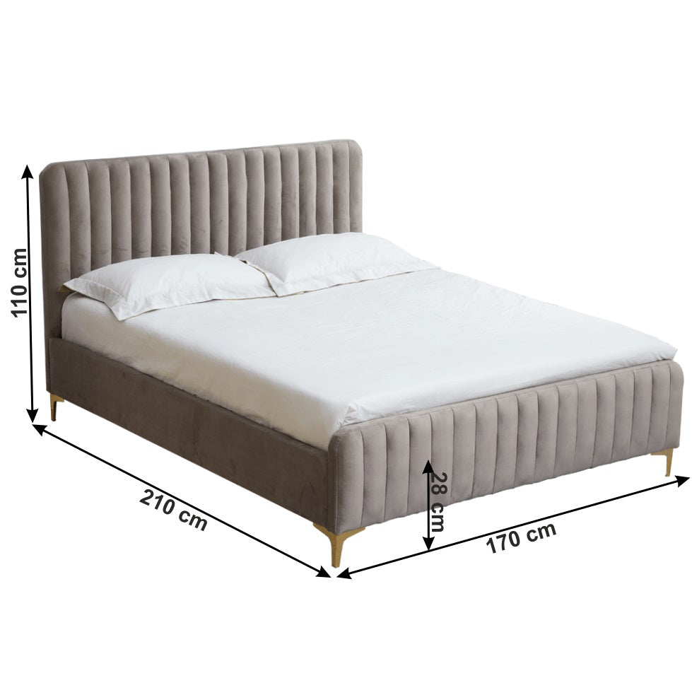 Pat NAVYSA TAUPE/GOLD-160x200cm