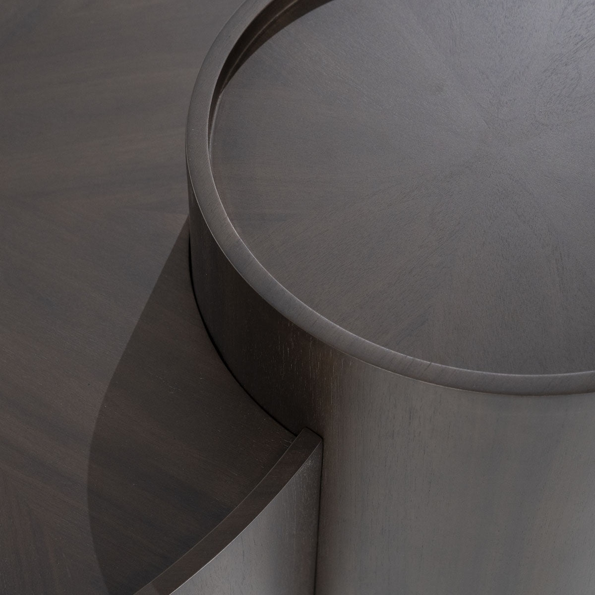 Set 2 masute de cafea NEBIA Ø40/90 x 45/35 CM