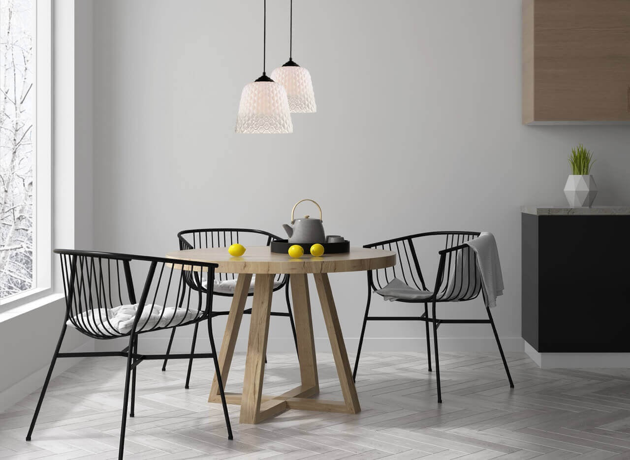 Lampa suspendata FLUID SP1 alb