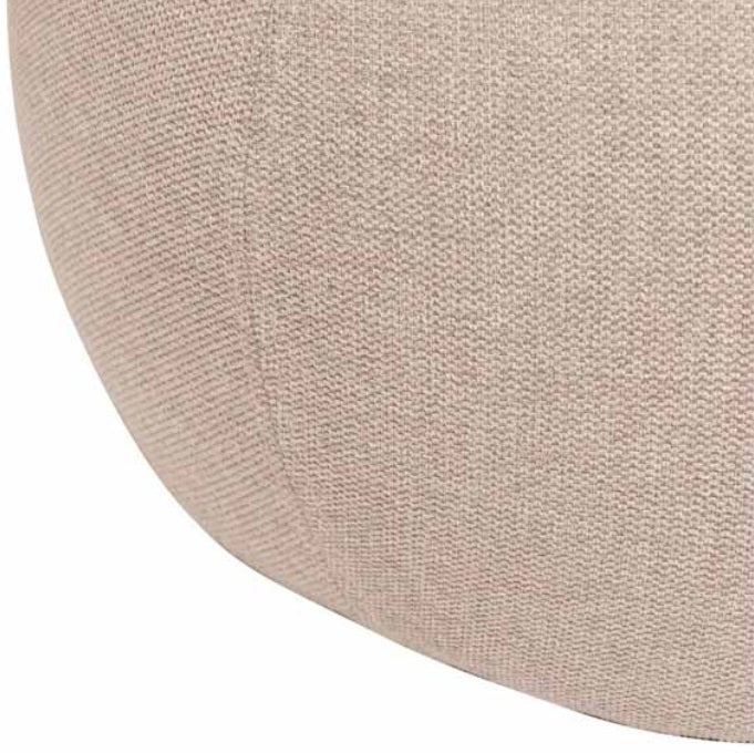 Taburet puf NINFA Ø50 CM BEIGE
