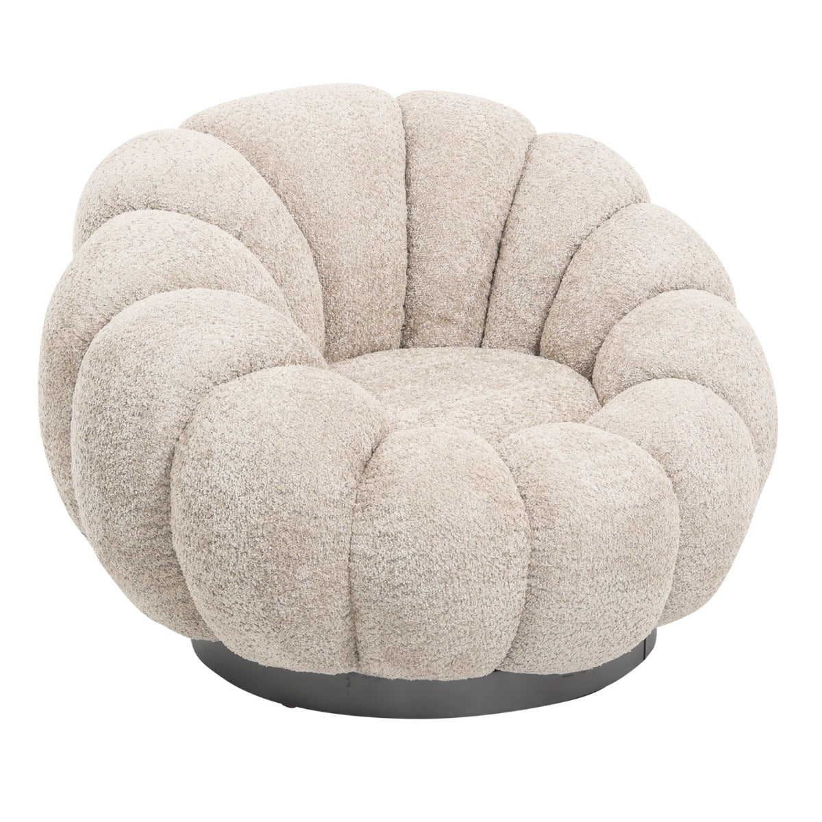 Fotoliu NIRO SWIVEL BOUCLE