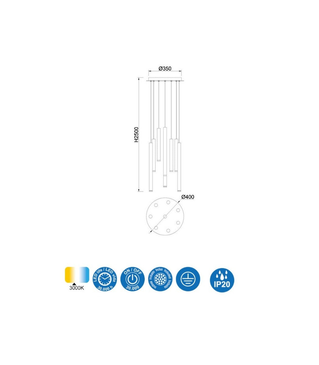 Lampa suspendata NOLIS