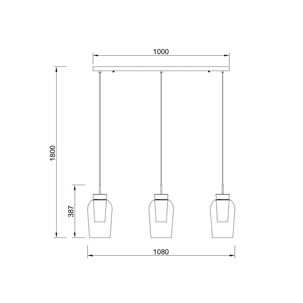 Lampa suspendata NORMAD LINIAR
