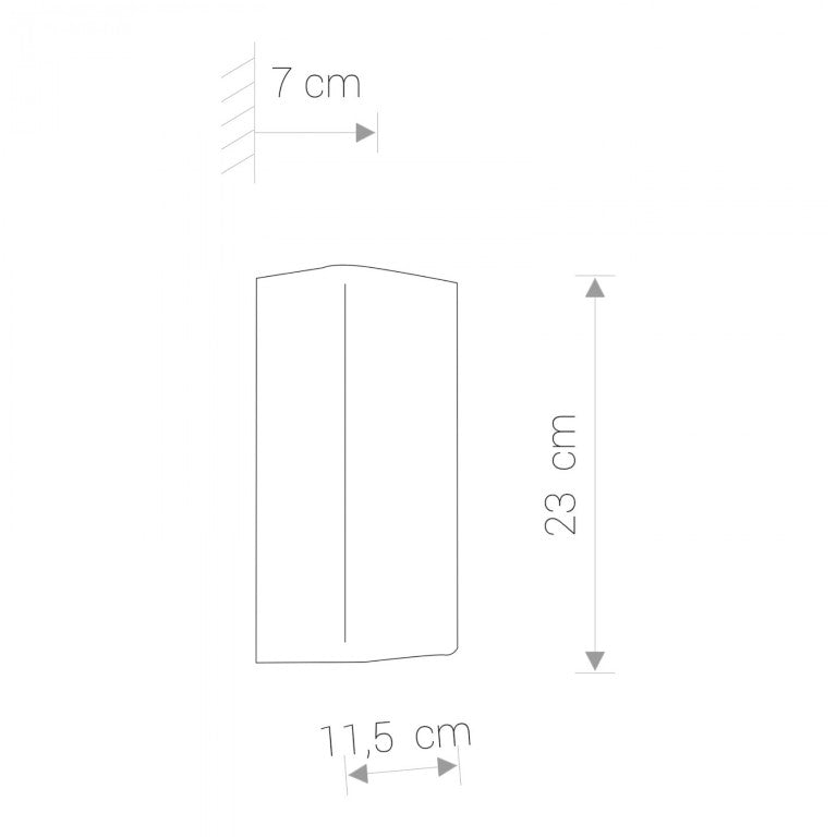 Aplica de perete BERGA
