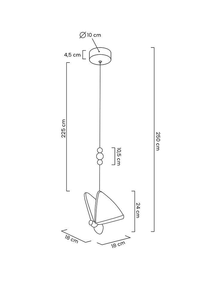 Lampa suspendata ODESA M