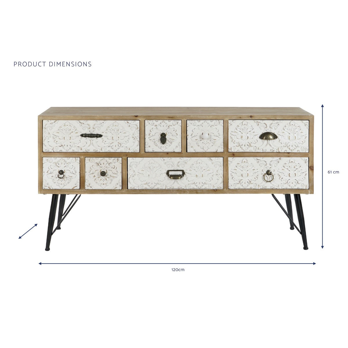 Comoda TV ODESE 120 x 40 x 61 CM