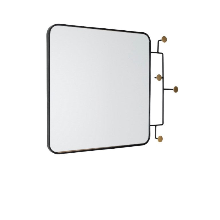 Cuier de perete cu oglindă KORBI C