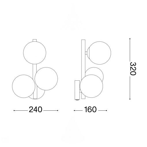 Aplica de perete OSVALD