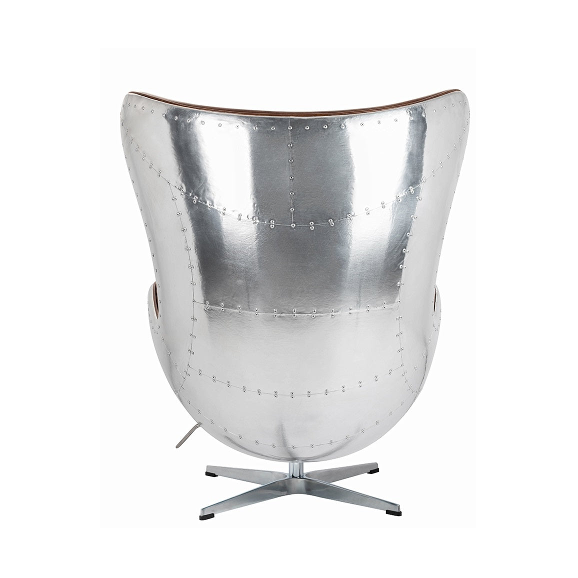 Fotoliu OVO CHROME - BROWN PU