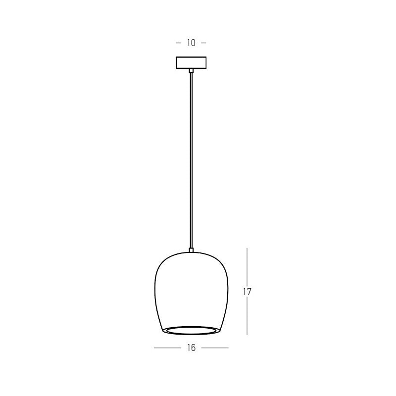 Lampa suspendata HORVENA