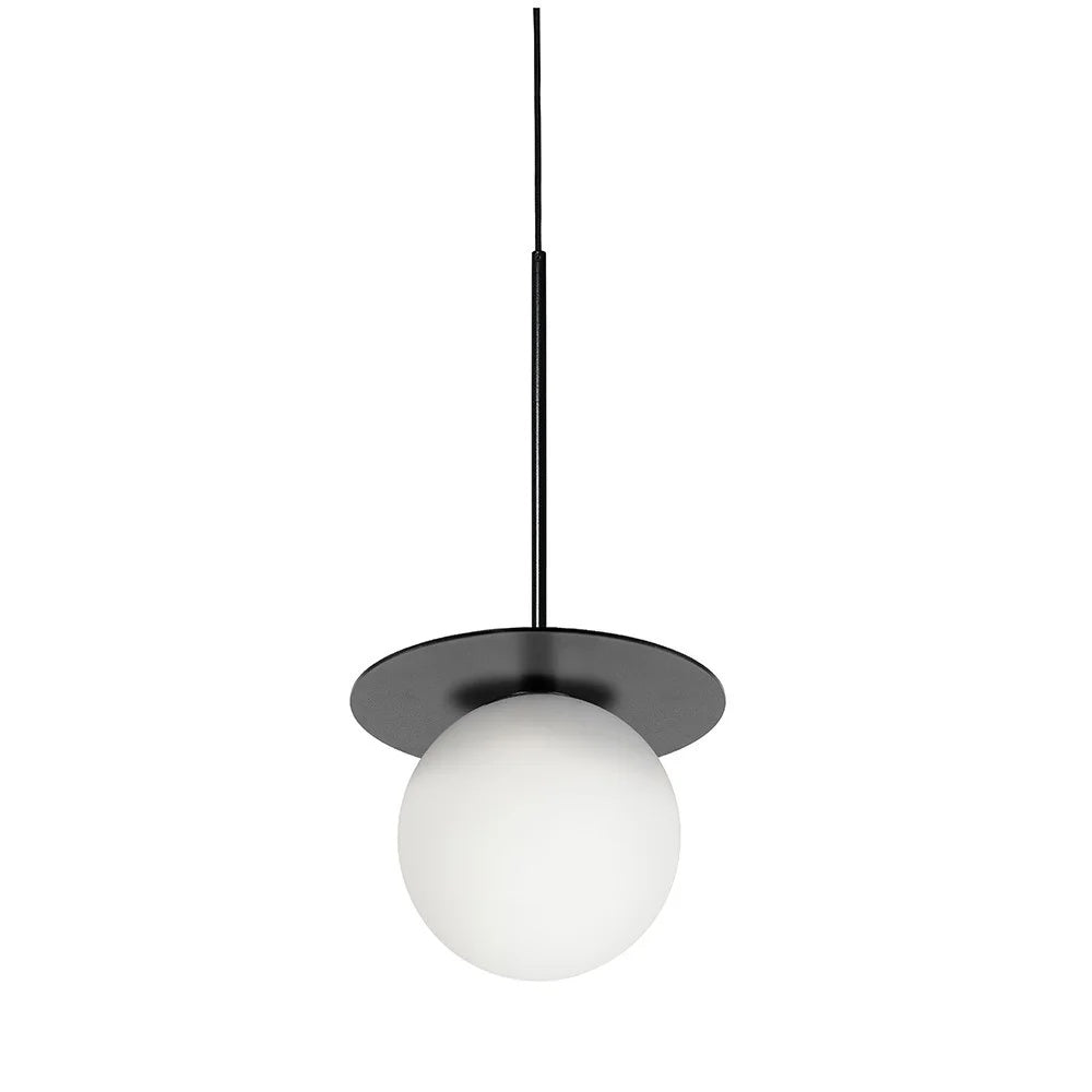 Lampă suspendată VARNEL B — Negru