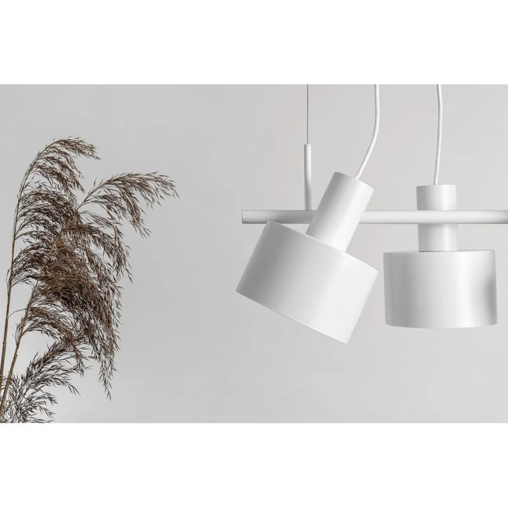 Lampă suspendată ELVIK 4 — Alb